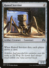 Serviçal Rúnico / Runed Servitor - Magic: The Gathering - MoxLand