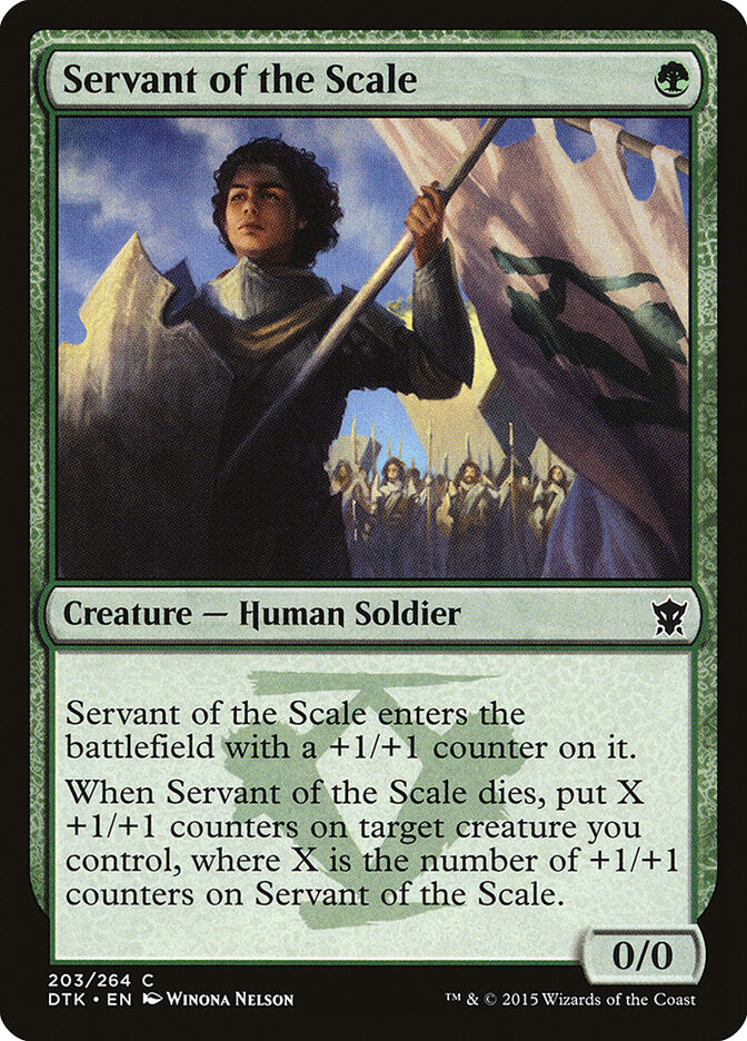 Servo da Escama / Servant of the Scale - Magic: The Gathering - MoxLand