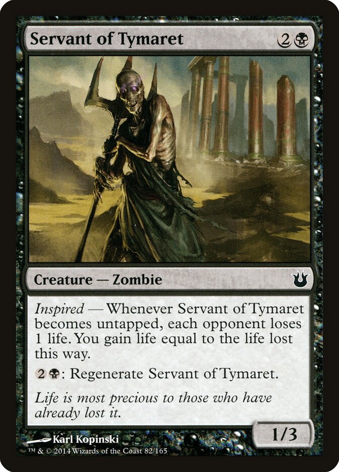 Servo de Tymaret / Servant of Tymaret - Magic: The Gathering - MoxLand