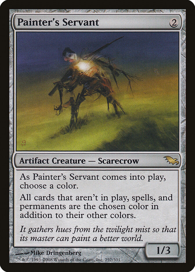 Servo do Pintor / Painter's Servant - Magic: The Gathering - MoxLand