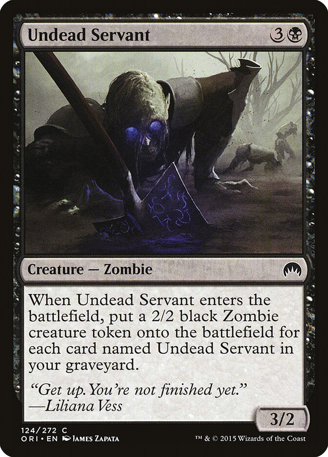 Servo Morto-vivo / Undead Servant - Magic: The Gathering - MoxLand