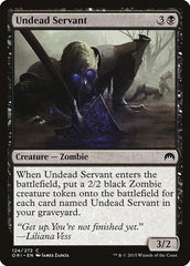 Servo Morto-vivo / Undead Servant - Magic: The Gathering - MoxLand