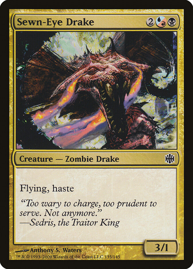 Dragonete do Olho Costurado / Sewn-Eye Drake - Magic: The Gathering - MoxLand