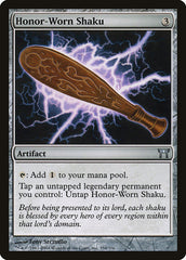Shaku da Honra Desgastada / Honor-Worn Shaku - Magic: The Gathering - MoxLand