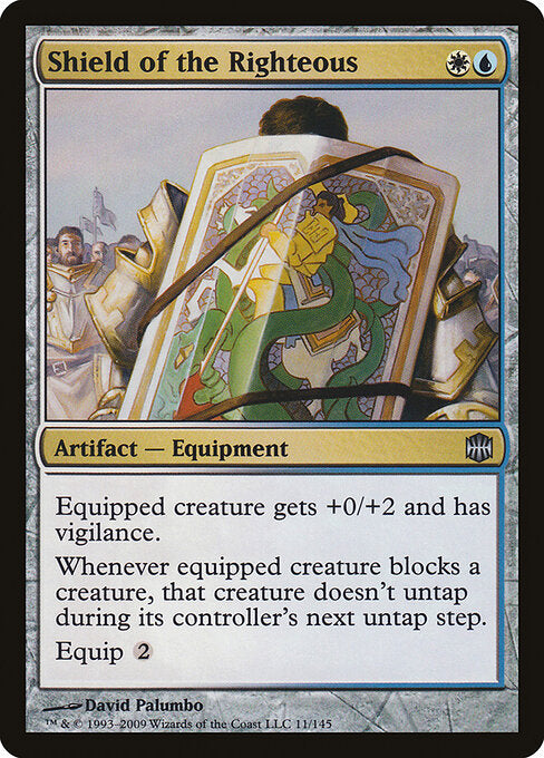 Escudo do Justo / Shield of the Righteous - Magic: The Gathering - MoxLand