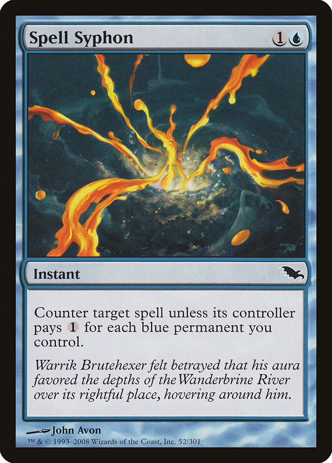 Sifão de Mágicas / Spell Syphon