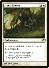 Silêncio Pétreo / Stony Silence - Magic: The Gathering - MoxLand