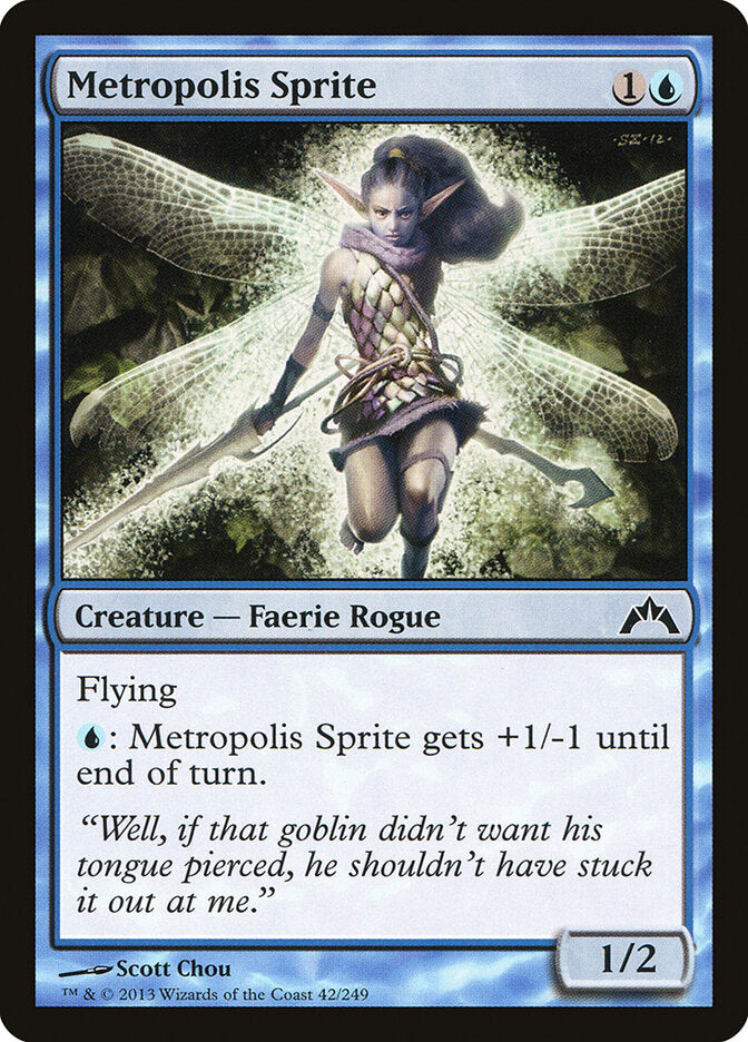 Sílfide da Metrópole / Metropolis Sprite - Magic: The Gathering - MoxLand