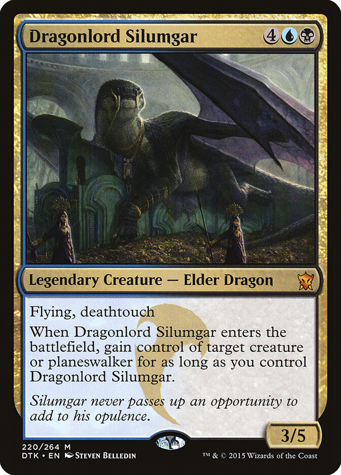 Silumgar. Soberano Dragão / Dragonlord Silumgar - Magic: The Gathering - MoxLand
