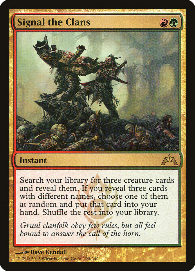 Sinalizar os Clãs / Signal the Clans - Magic: The Gathering - MoxLand