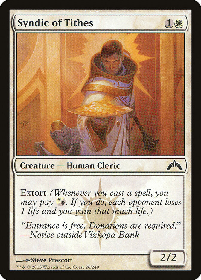 Síndico dos Dízimos / Syndic of Tithes - Magic: The Gathering - MoxLand