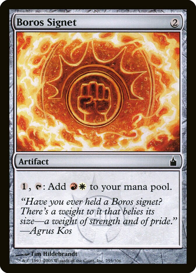 Sinete Boros / Boros Signet - Magic: The Gathering - MoxLand