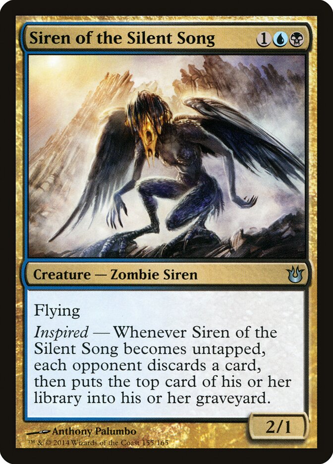 Sirena da Canção Silenciosa / Siren of the Silent Song - Magic: The Gathering - MoxLand