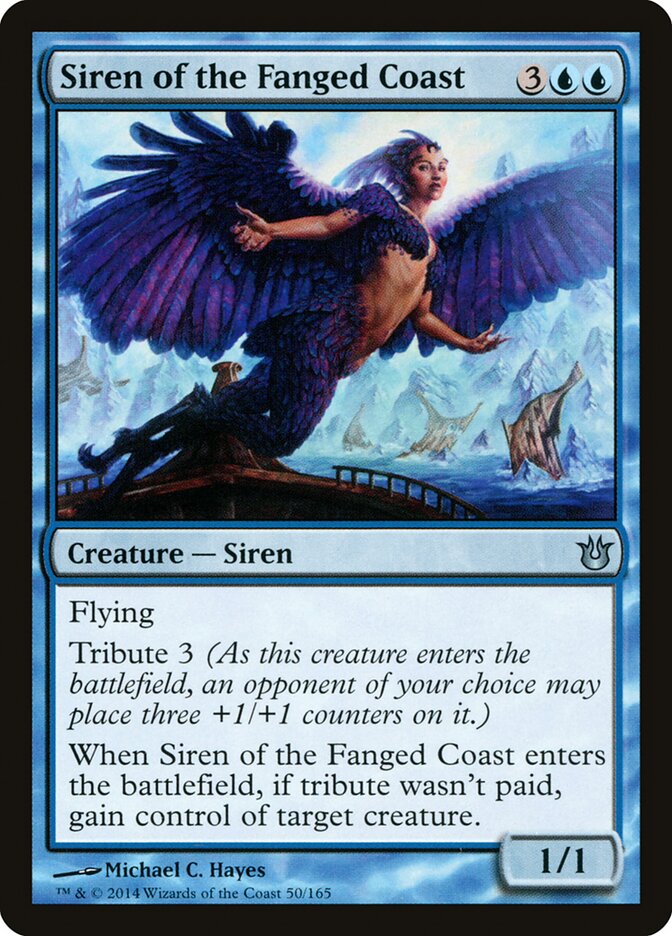 Sirena da Costa Acidentada / Siren of the Fanged Coast - Magic: The Gathering - MoxLand