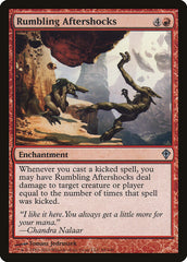 Sismo Secundário Estrondoso / Rumbling Aftershocks - Magic: The Gathering - MoxLand