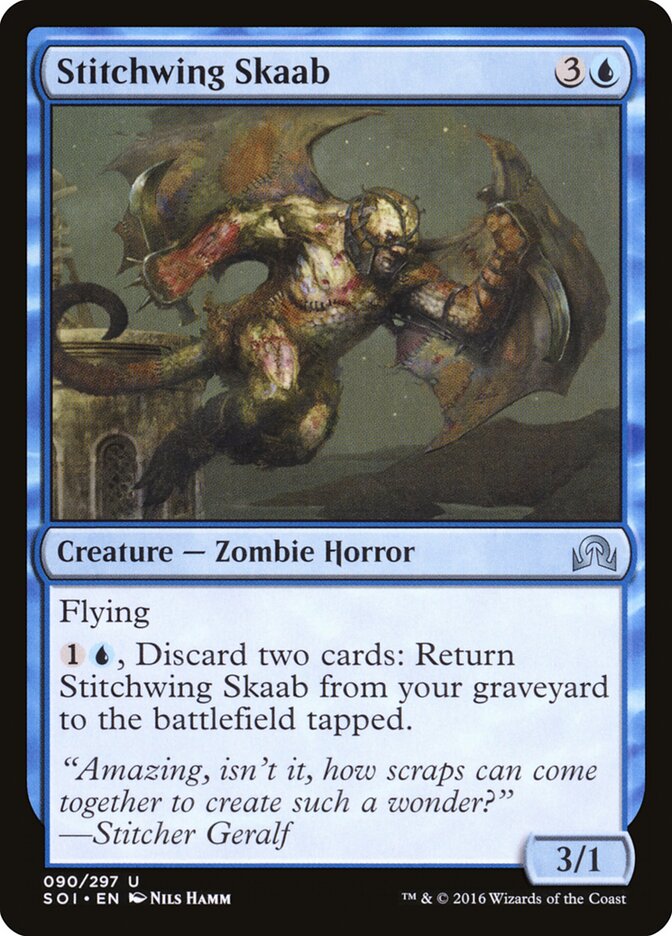 Skaab da Asa Suturada / Stitchwing Skaab - Magic: The Gathering - MoxLand