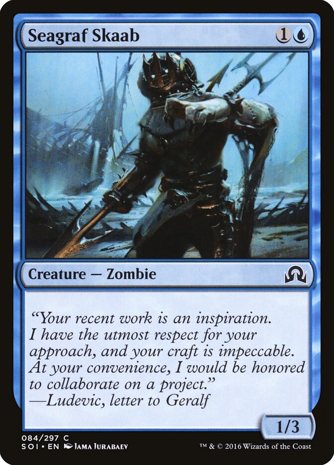 Skaab do Cemitério Marinho / Seagraf Skaab - Magic: The Gathering - MoxLand