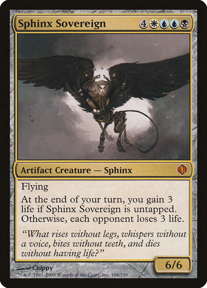 Soberano da Esfinge / Sphinx Sovereign - Magic: The Gathering - MoxLand