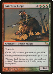 Soberano Dente-de-Javali / Boartusk Liege - Magic: The Gathering - MoxLand