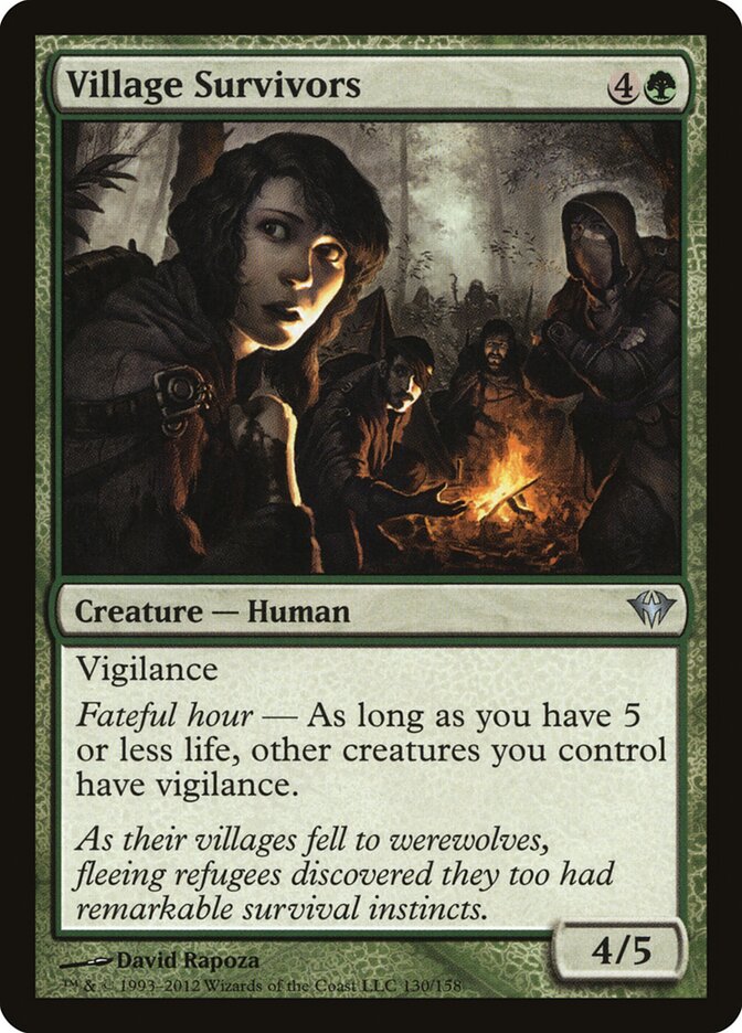 Sobreviventes da Aldeia / Village Survivors - Magic: The Gathering - MoxLand