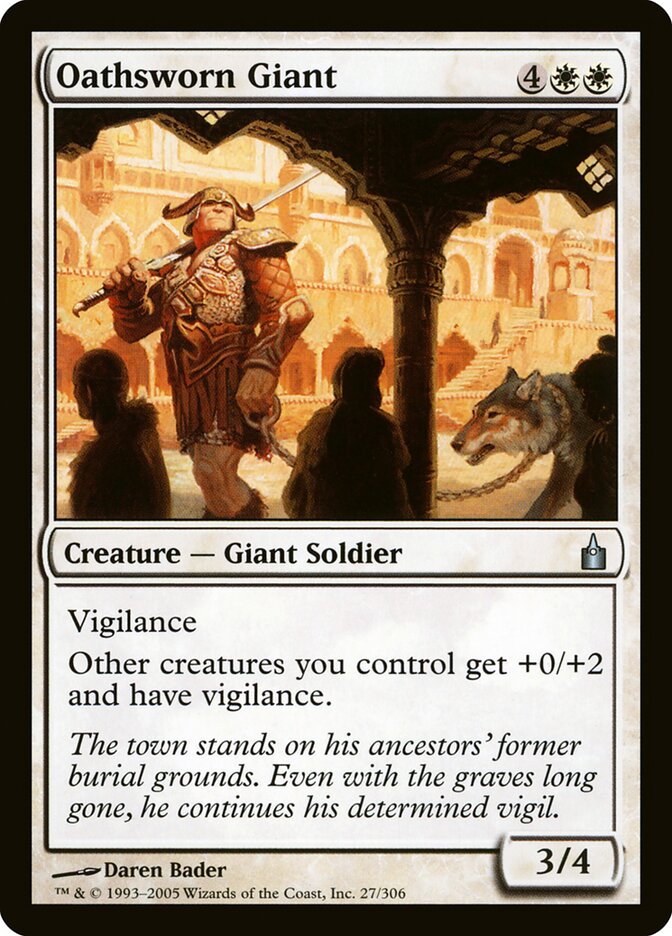 Soldado Jurado / Oathsworn Giant - Magic: The Gathering - MoxLand