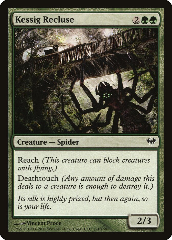 Solitário de Kessig / Kessig Recluse - Magic: The Gathering - MoxLand
