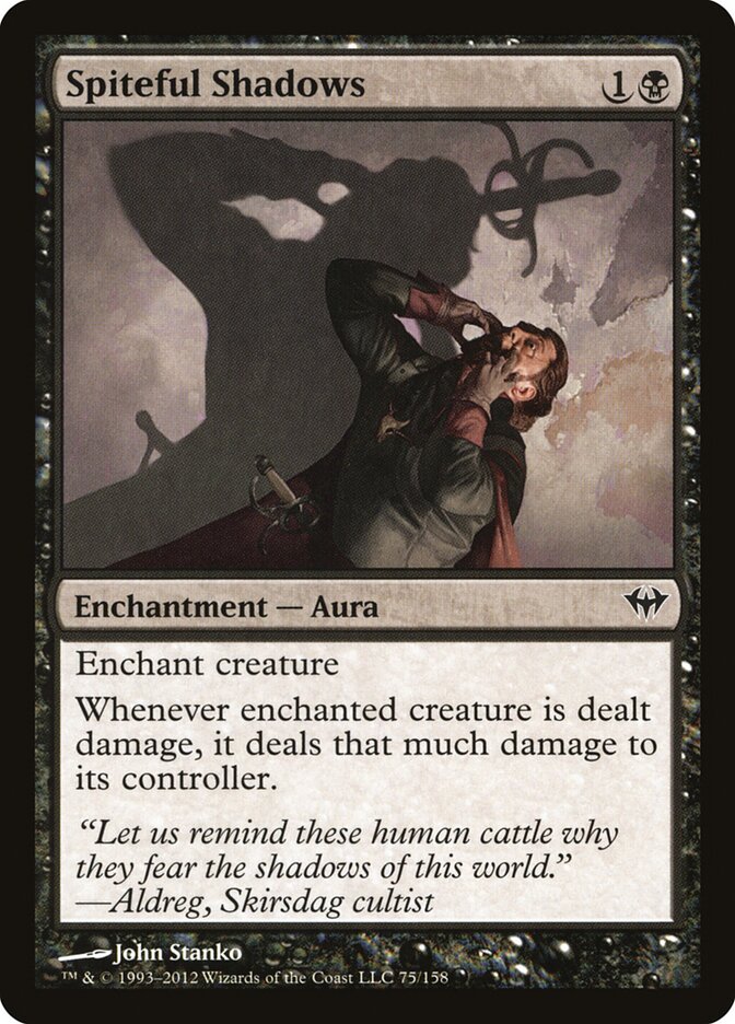 Sombras Malévolas / Spiteful Shadows - Magic: The Gathering - MoxLand