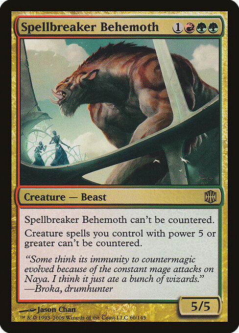 Behemoth Quebra-Mágica / Spellbreaker Behemoth - Magic: The Gathering - MoxLand