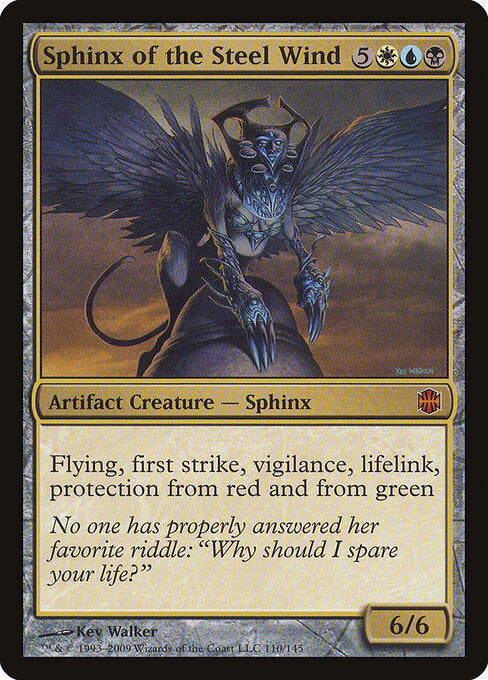Esfinge do Vento de Aço / Sphinx of the Steel Wind - Magic: The Gathering - MoxLand