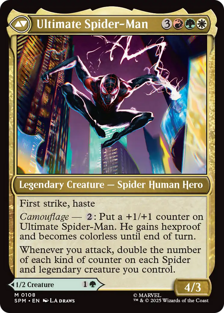 Miles Morales / Ultimate Spider-Man - Magic: The Gathering - MoxLand