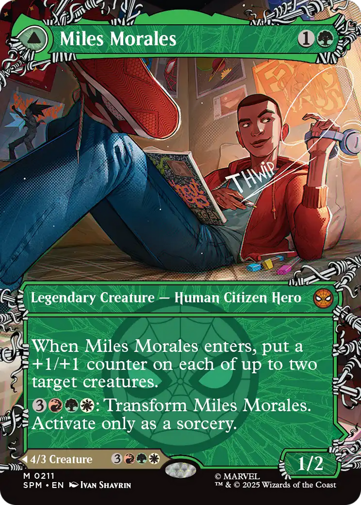 Miles Morales / Ultimate Spider-Man - Magic: The Gathering - MoxLand