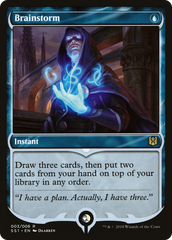 Tempestade Cerebral / Brainstorm - Magic: The Gathering - MoxLand
