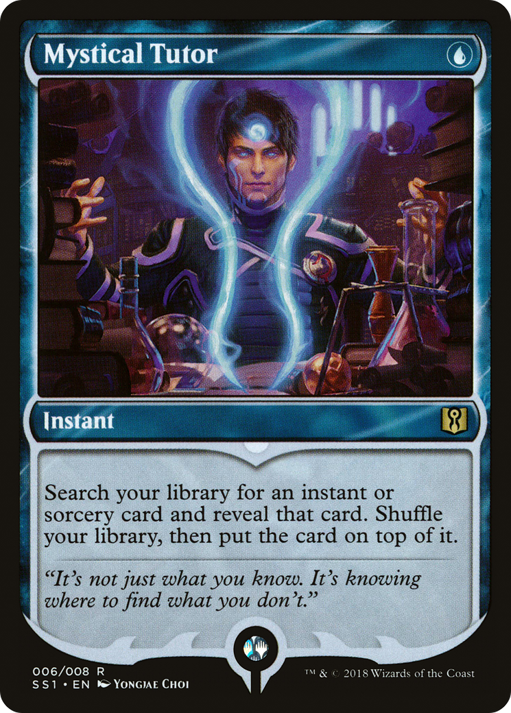 Tutor Místico / Mystical Tutor - Magic: The Gathering - MoxLand