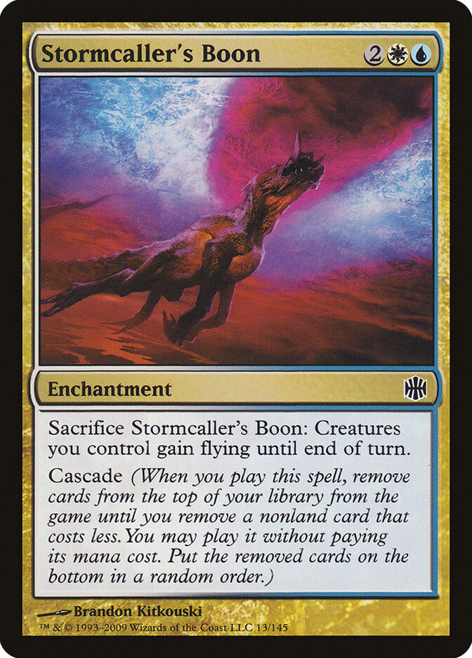 Dádiva do Invocador de Tempestade / Stormcaller's Boon - Magic: The Gathering - MoxLand