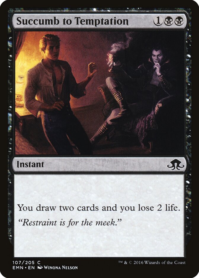 Sucumbir à Tentação / Succumb to Temptation - Magic: The Gathering - MoxLand