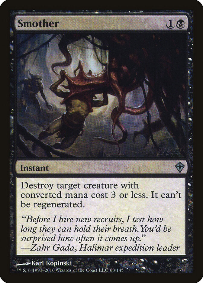 Sufocamento / Smother - Magic: The Gathering - MoxLand
