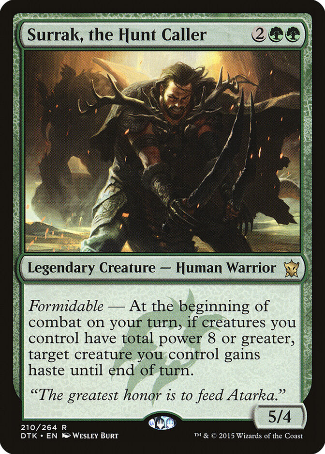 Surrak, o Convocador da Caçada / Surrak, the Hunt Caller - Magic: The Gathering - MoxLand