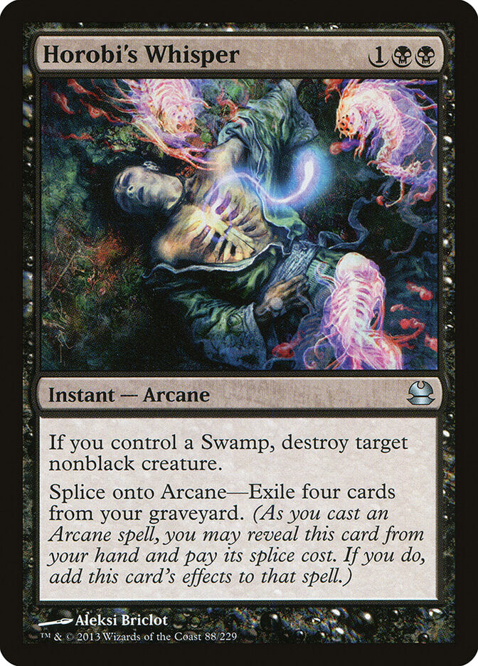 Sussurro de Horobi / Horobi’s Whisper - Magic: The Gathering - MoxLand