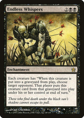 Sussurros Intermináveis / Endless Whispers - Magic: The Gathering - MoxLand