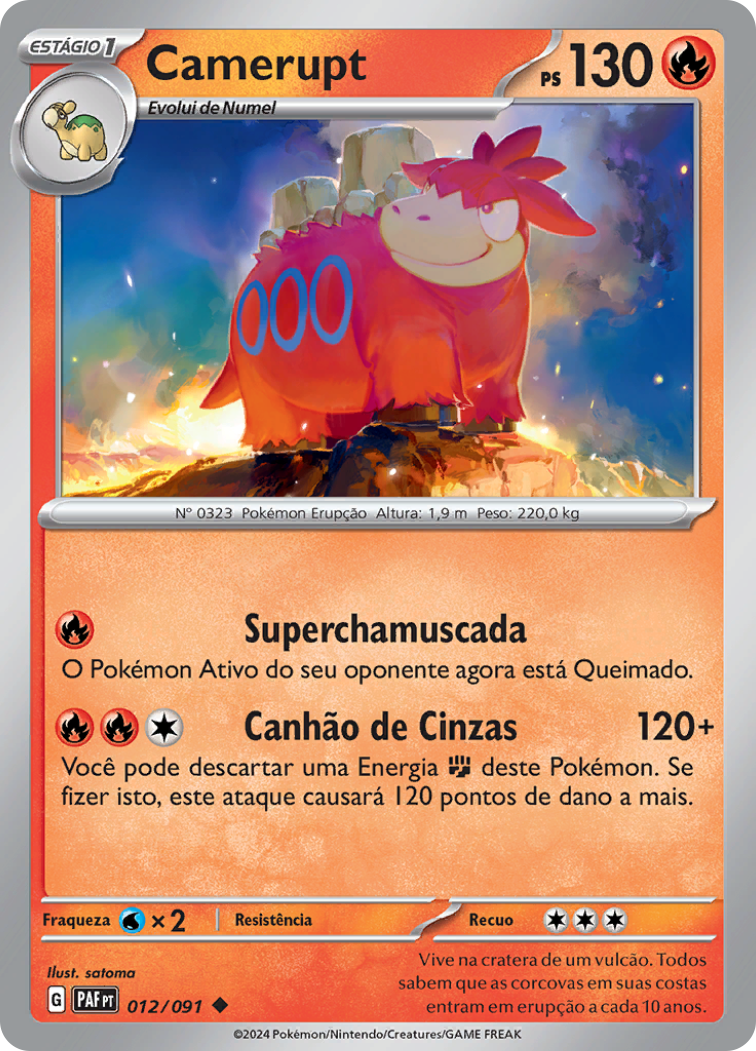 Camerupt - Pokémon TCG - MoxLand