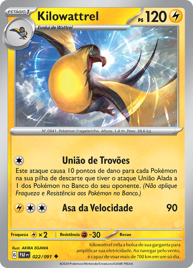 Kilowattrel - Pokémon TCG - MoxLand