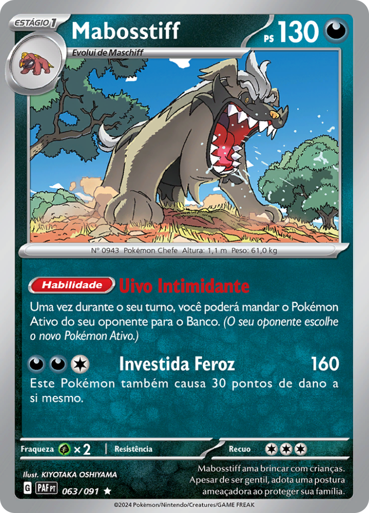 Mabosstiff - Pokémon TCG - MoxLand