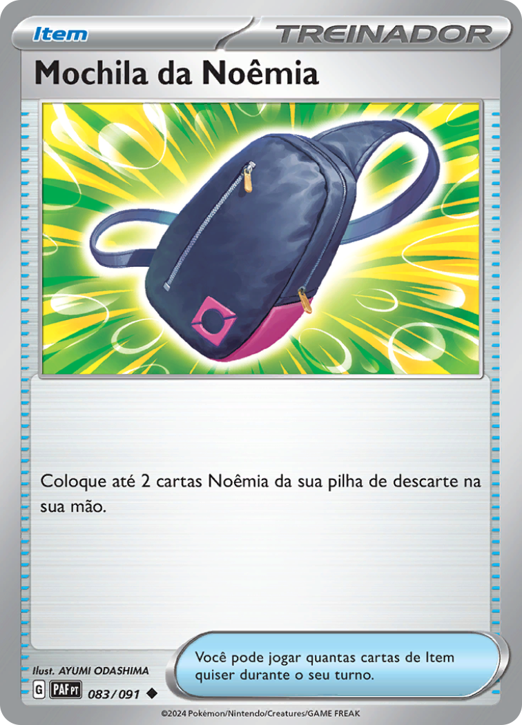 Mochila da Noêmia - Pokémon TCG - MoxLand