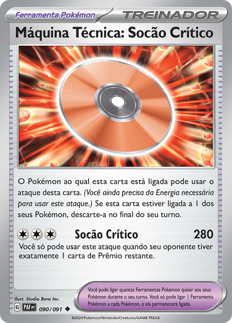 Máquina Técnica: Socão Crítico - Pokémon TCG - MoxLand