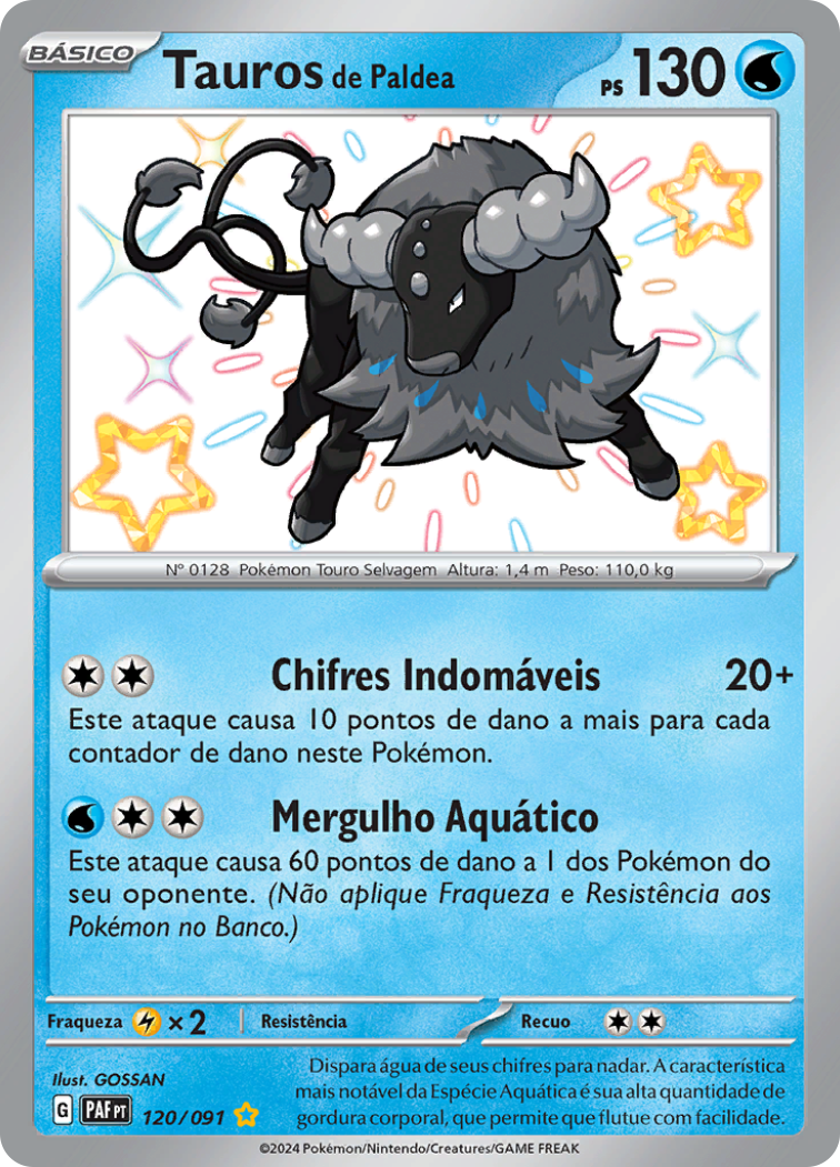 Tauros de Paldea - Pokémon TCG - MoxLand