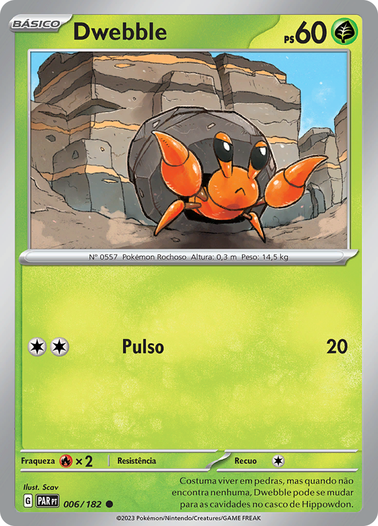 Dwebble - Pokémon TCG - MoxLand