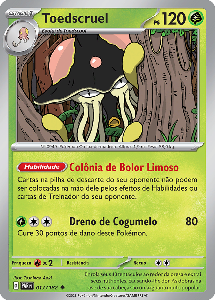 Toedscruel - Pokémon TCG - MoxLand