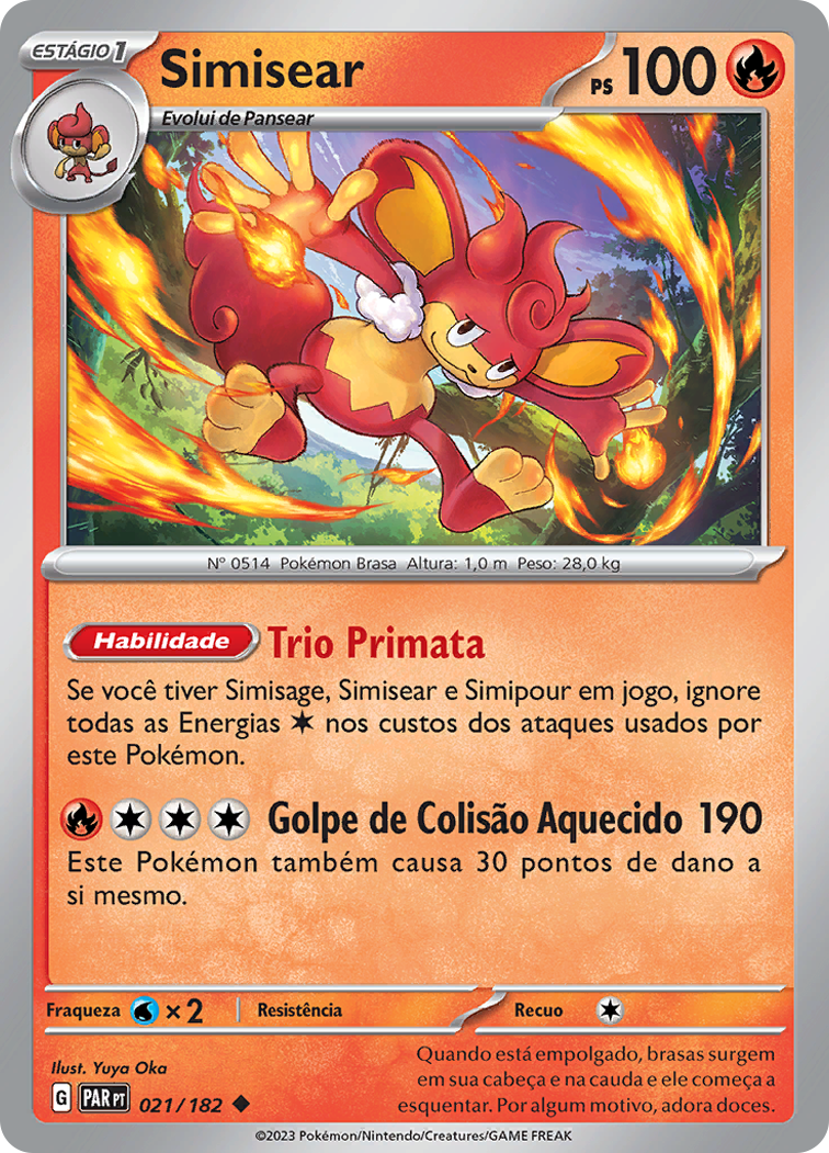 Simisear - Pokémon TCG - MoxLand