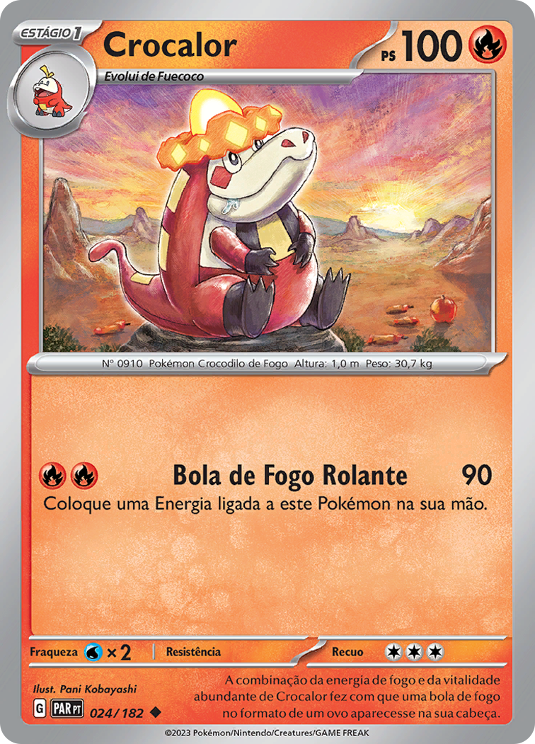 Crocalor - Pokémon TCG - MoxLand