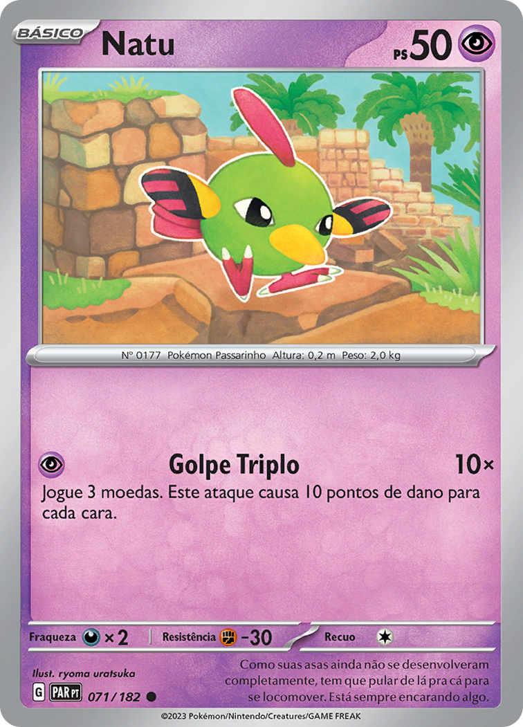 Natu - Pokémon TCG - MoxLand